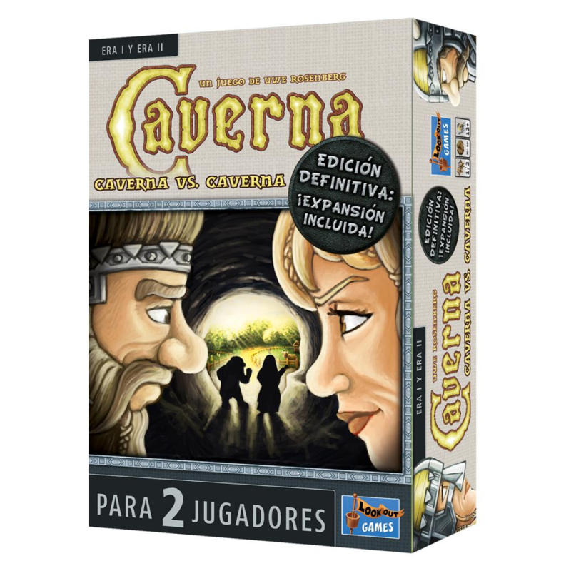 Juego de mesa para dos Caverna: Caverna vs Caverna