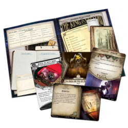 Componentes Juego de mesa Arkham Horror El Camino a Carcosa Expansión Campaña