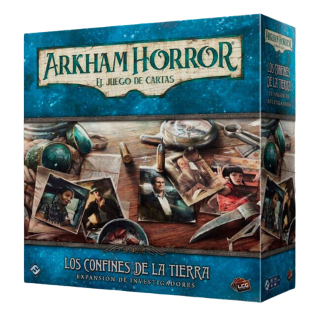 Juego de mesa Arkham Horror Los Confines de la Tierra expansión investigadores