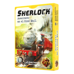Juego de cartas de deduccion y misterioSherlock: Asesinato en el Sind Mail