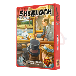 Juego de mesa Sherlock: La Copia, juego de misterio y deduccion, juego de cartas cooperativo