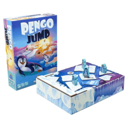 Contenido Juego de mesa Infantil Pengo Jump, tienda juegos de mesa Santiago