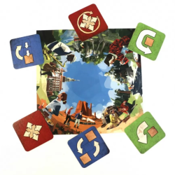 Componentes Juego de mesa familiar Globe Twister