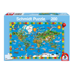 Puzzle Infantil 200 Piezas Schmidt Tu Planeta de Colores