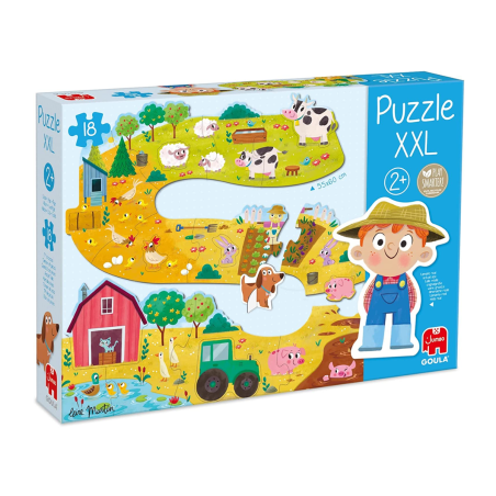 Puzzle Infantil Diset  - La Granja 18 Piezas, puzle infantil