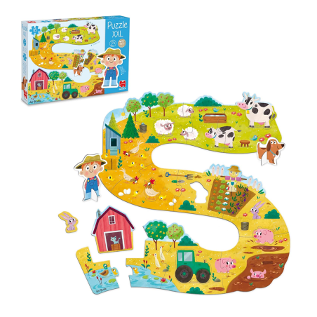 Puzzle Infantil Diset  - La Granja 18 Piezas, puzle infantil
