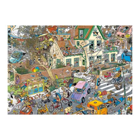 Puzzle Jan Van Haasteren – Safari & Storm 2×1000 Piezas