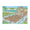 Puzzle Adultos  Jan Van Haasteren – Pool Pile-Up 1000 Piezas, puzzle comics