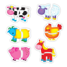 Puzzles para bebes, Puzzles infantiles, Set Puzzles 2 Piezas Granja