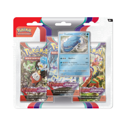 Pokémon Escarlata & Púrpura Blister de 3 Sobres Dondozo/ Scarlet & Violet