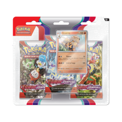 Pokémon Escarlata & Púrpura Blister de 3 Sobres Arcanine/ Scarlet & Violet