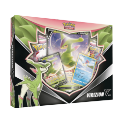 juego de cartas Pokémon Caja Virizion V, pokemon juegos, cartas pokemon originales, pokemon personajes, cartas pokemon chile