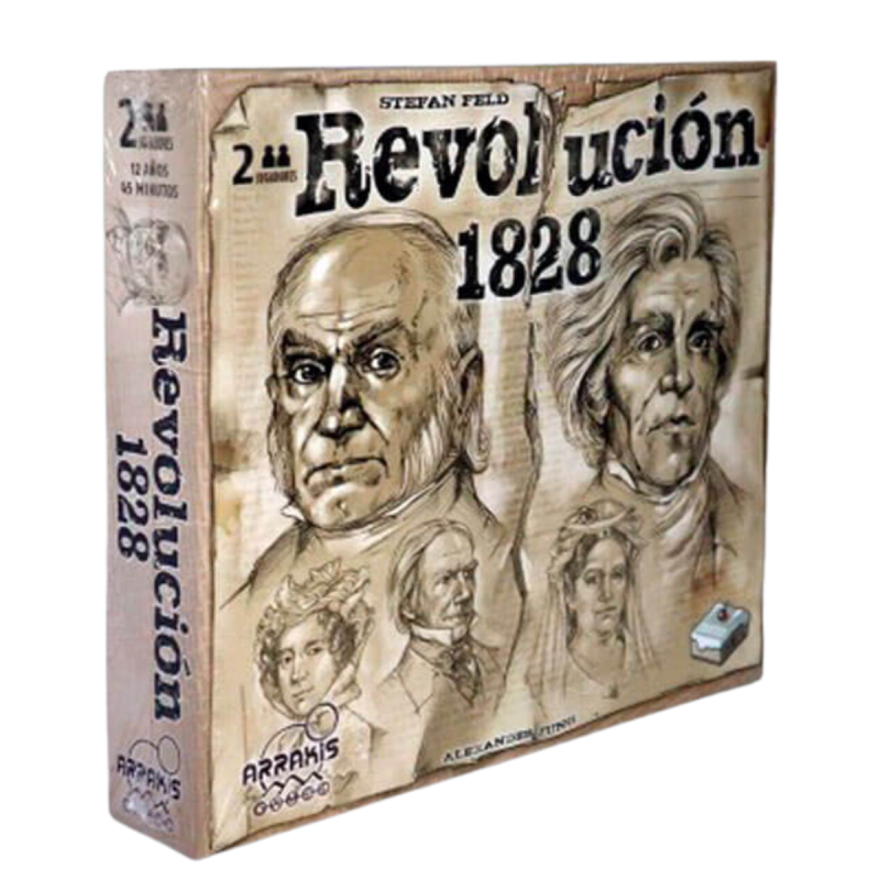 REVOLUCIÓN 1828, juegos de mesa, juegos de estrategia, tienda de juegos de mesa, Arrakis, juegos de mesa política, juegos de 2