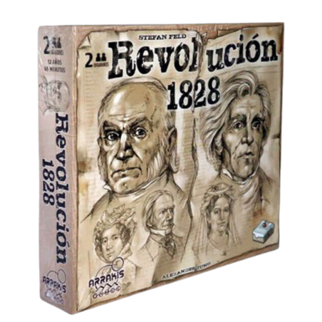 REVOLUCIÓN 1828, juegos de mesa, juegos de estrategia, tienda de juegos de mesa, Arrakis, juegos de mesa política, juegos de 2