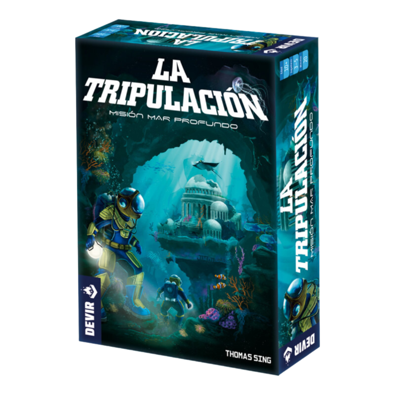 Juego de cartas La Tripulación: Misión Mar Profundo un juego de temática de ciencia ficción