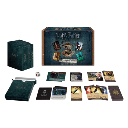 Contenido de la expansión La Monstruosa Caja de los Monstruos del Juego de mesa o  cartas Harry Potter Hogwarts Battle