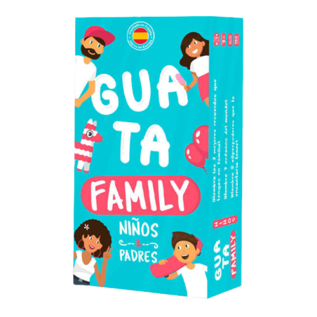 Caja juego de mesa familiar Guatafamily de los creadores de guatafac, juegos en familia