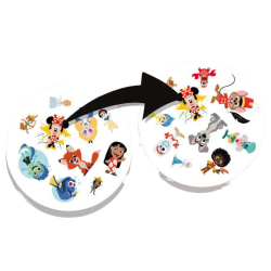 Juego de mesa Dobble edición especial Disney 100 Years of Wonder encuentra a Minnie ideal para regalos para niños