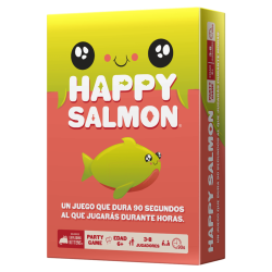 Juego de mesa Happy Salmon de Exploding Kittens es un party game de pura entretención