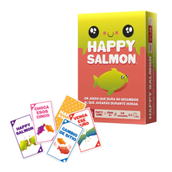 Happy Salmon es un juego de mesa para niños, de los juegos divertidos de nuestra tienda de juegos de mesa