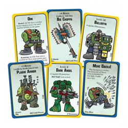 Cartas de Munchkin Warhammer 40.000. Juego de cartas party game de humor, ideal para regalos de cumpleaños