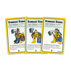 Cartas de Munchkin Warhammer: Age of Sigmar. Juego de cartas party game de humor, ideal para regalos de cumpleaños