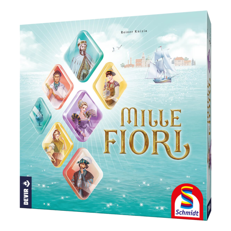 Juego de mesa Mille Fiori los juegos en familia son un excelente panorama