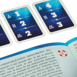 Reglamento de juego de mesa de ciencia ficción La Tripulación: Misión Mar Profundo uno de los mejores juegos de mesas familiares