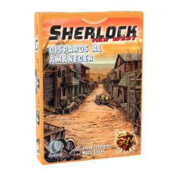 Juego de mesa Sherlock: Far West Disparos al Amanecer un juego de misterio tipo escape room te convertiras en sherlock holmes