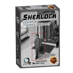 Juego de mesa o escape room Sherlock: ¿Quién es Vincent Leblanc? juegos de cartas o misterio donde serás sherlock holmes
