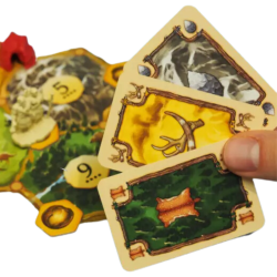 Cartas Catan: El Despertar de la Humanidad. Un juego de estrategia para jugar en familia