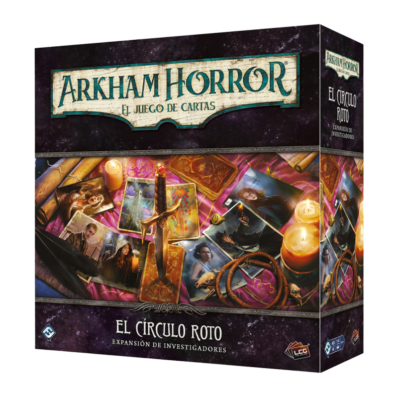 Arkham Horror LCG: El Círculo Roto Expansión Investigadores juego de cartas de Cthulhu ideal solitario de fantasía y horror