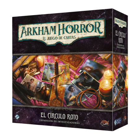 Arkham Horror LCG: El Círculo Roto Expansión Investigadores juego de cartas de Cthulhu ideal solitario de fantasía y horror