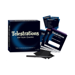 Juego de mesa Telestrations After Dark un party game o juego para fiestas para animar tus noches de juegos de mesa para adultos