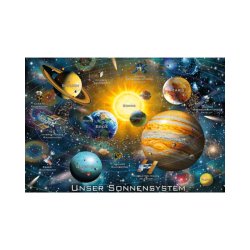 Puzzle armado de Puzzle infantil o rompecabeza marca Schmidt 200 Piezas Nuestro Sistema Solar  - Unser Sonnensystem