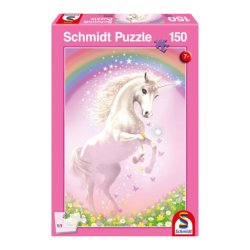 Puzzle 150 Piezas - Unicornio Rosado marca Schmidt Rosa Einhorn