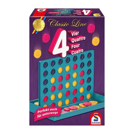 Caja del juego de mesa infantil Conecta 4, juego para dos pura entretención y diversión en nuestra tienda de juegos de mesa!