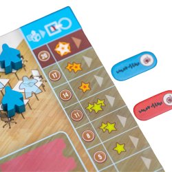 Tablero del juego de mesa The Gallerist de Maldito Games, despachamos a todo Chile