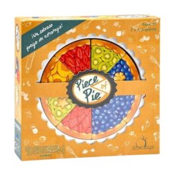 Caja del juego de mesa para niños Piece of Pie, un party game de pura diversión