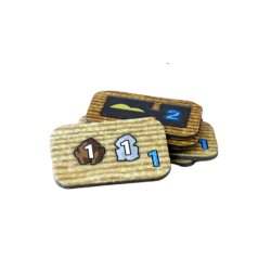 Fichas y tablero de uno de los mejores juegos de mesa, Terraforming Mars: Expedición Ares - Descubrimiento