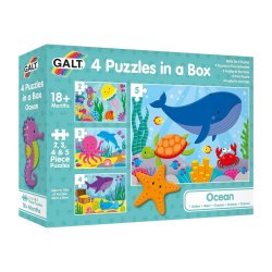 Puzzle Infantil o Rompecabezas Infantil del Océano marca Galt para niños de 18 meses