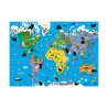 Puzzle Mágico Mapa del Mundo - World Map  marca Galt para niños desde 4 años armado. Entretenido rompecabezas infantil.