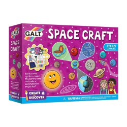 Manualidades para niños con Space Craft de Galt para 5 años en adelante. ¡Pura entretención!