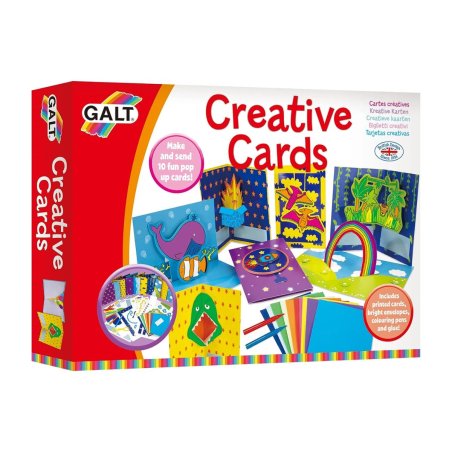 Manualidades o Actividades para niños de 8 años con Tarjetas Creativas - Creative Cards Marca Galt en nuestra tienda de juegos