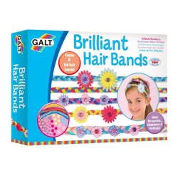 Kit de Brilliant Hair Bands Galt para manualidades para niños y niñas de 6 años