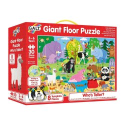 Rompecabezas o puzzle infantil Gigant Floor Puzzle - Who's Taller? Galt  para niños y niñas