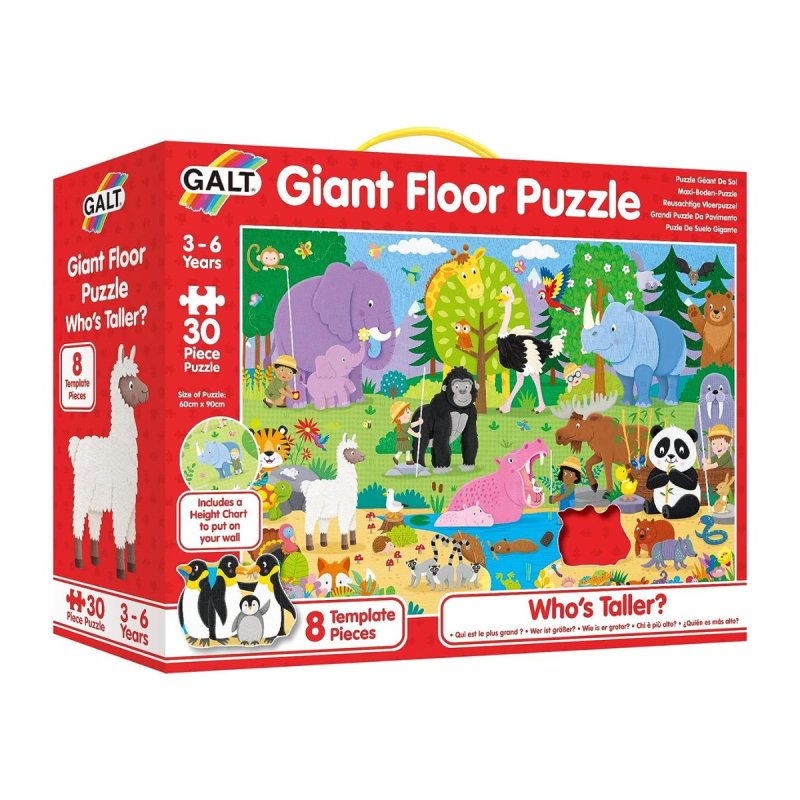 Puzzle Gigante Suelo Who s Taller A crecer jugando