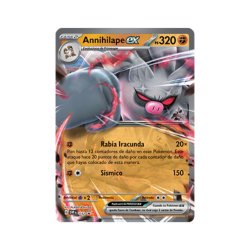 Carta Promocional Holográfica de Annihilape ex coleccionables del juego de cartas  Pokémon