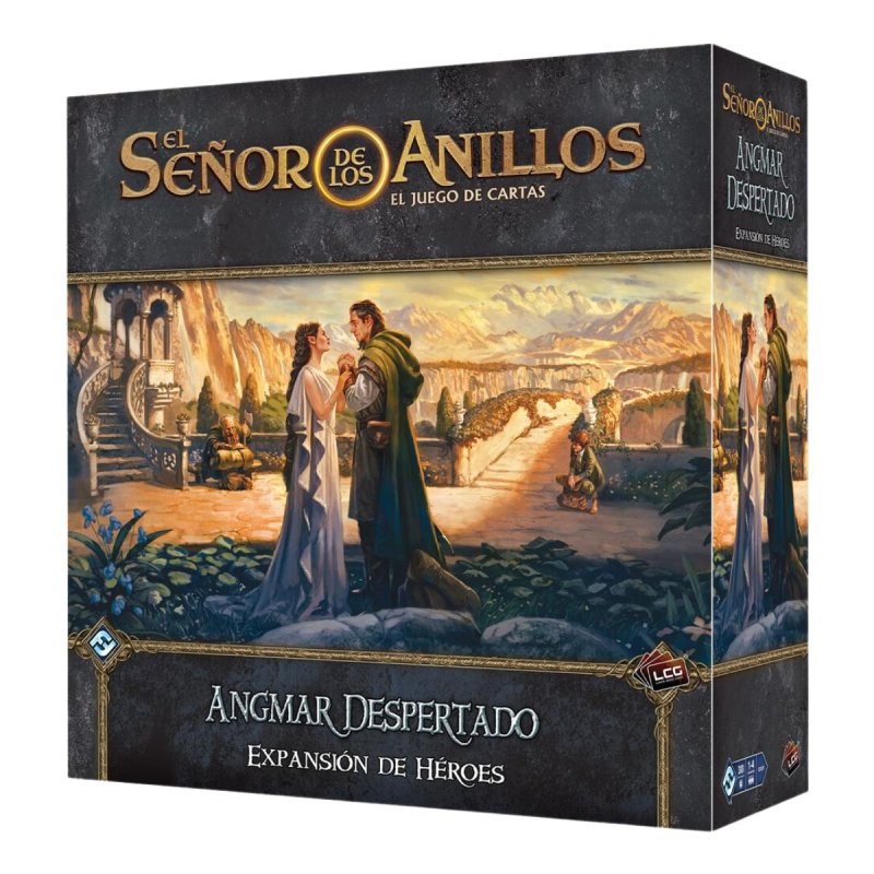 Juego de cartas El Señor de los Anillos LCG: Angmar Despertado Expansión de Héroes mejora tu mazo de cartas