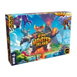 Caja de Juegos de mesa familiares con King Of Monster Island de Devir de la saga de King Of Tokyo